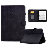 Custodia per tablet in pelle goffrata rombo, For Amazon Kindle Fire 7 2022, For Amazon Kindle Lite 2022, For Amazon Kindle PaperWhite 5 2021, For Amazon Kindle PaperWhite 4 / 3 / 2 / 1