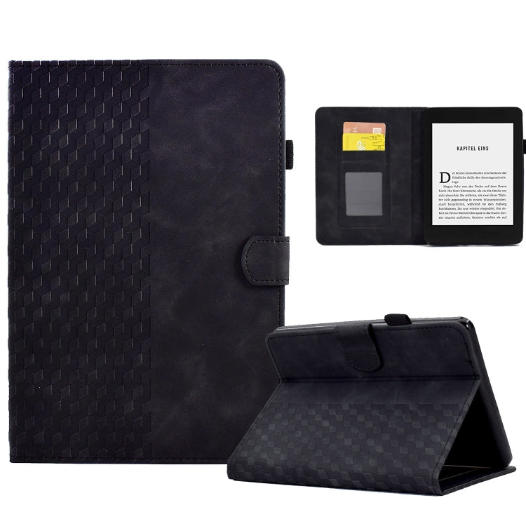 Custodia per tablet in pelle goffrata rombo, For Amazon Kindle Fire 7 2022, For Amazon Kindle Lite 2022, For Amazon Kindle PaperWhite 5 2021, For Amazon Kindle PaperWhite 4 / 3 / 2 / 1