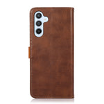 KHAZNEH Custodia per cellulare in pelle bovina bicolore, For Samsung Galaxy A24 4G