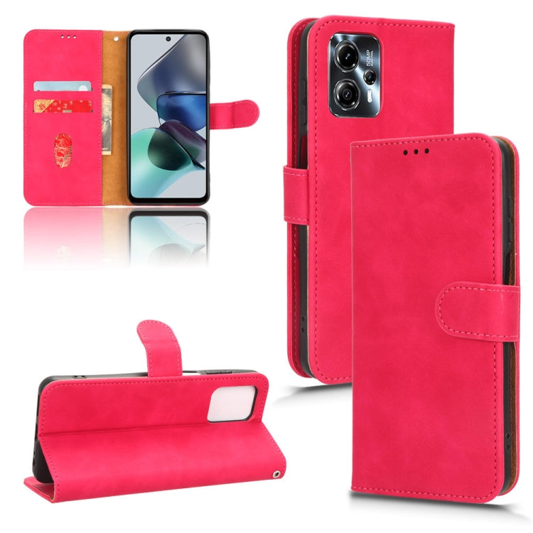 Custodia per telefono in pelle con vibrazione magnetica Skin Feel, For Xiaomi Poco X5 5G / Redmi Note 12 5G, For Motorola Moto G13 / G23 / G53, For Motorola Moto G73 5G, For UMIDIGI A13 Pro 5G