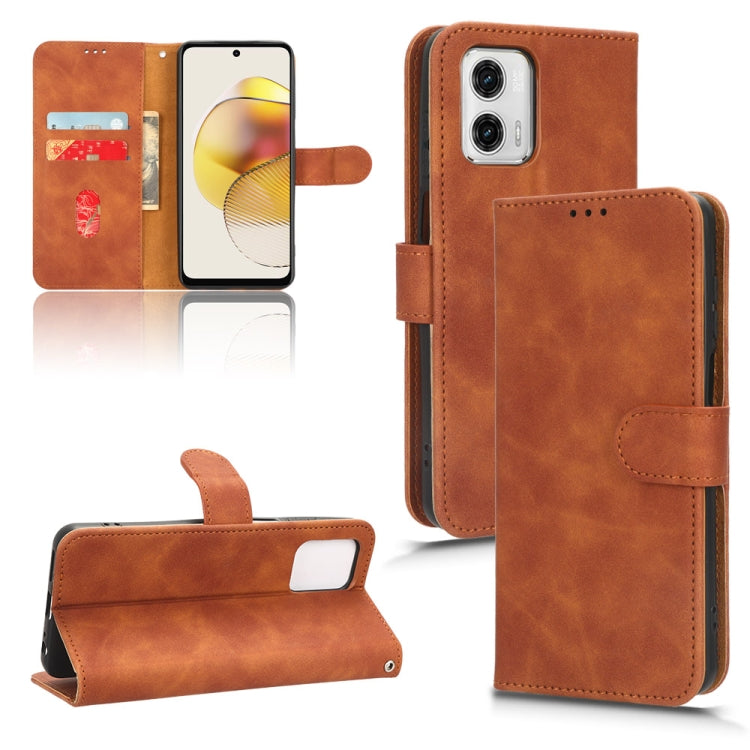 Custodia per telefono in pelle con vibrazione magnetica Skin Feel, For Xiaomi Poco X5 5G / Redmi Note 12 5G, For Motorola Moto G13 / G23 / G53, For Motorola Moto G73 5G, For UMIDIGI A13 Pro 5G