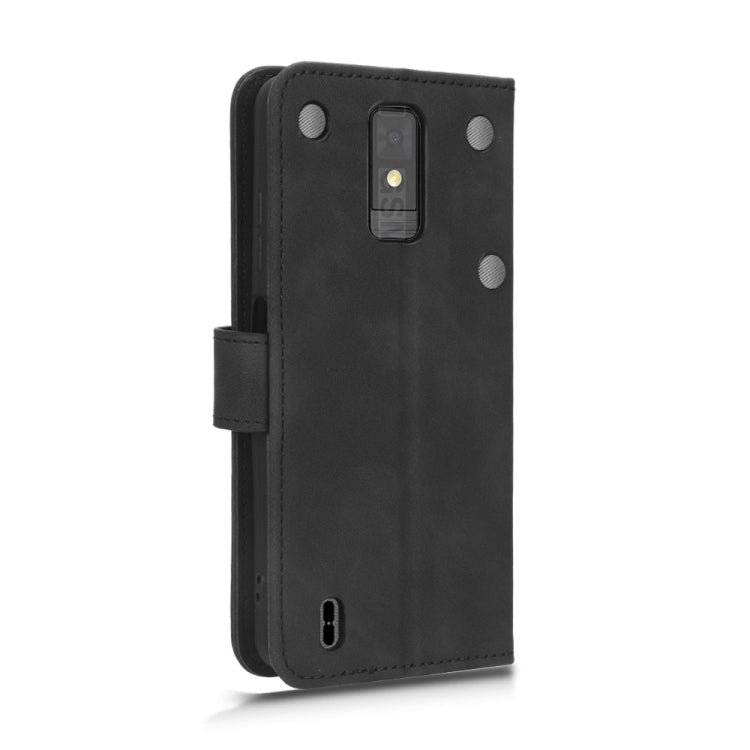 Custodia per telefono in pelle con vibrazione magnetica Skin Feel, For ZTE Blade A32