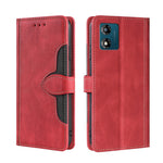 Custodia per telefono in pelle con fibbia magnetica Skin Feel, For Motorola Moto E13 4G, For OPPO A17k, For OPPO Reno8 T 4G, For Xiaomi Poco X5 Pro / Redmi Note 12 Pro Speed, For Honor X9a 5G