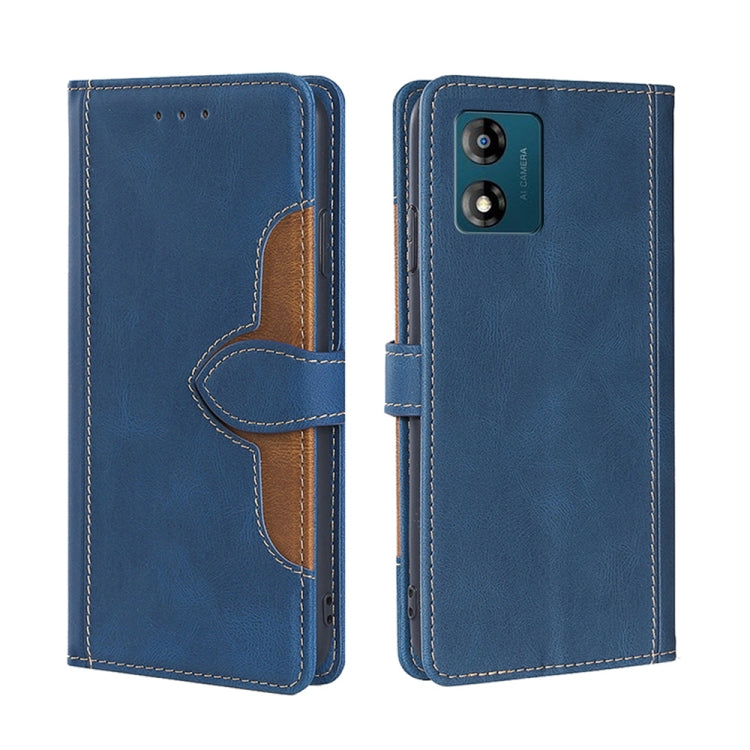 Custodia per telefono in pelle con fibbia magnetica Skin Feel, For Motorola Moto E13 4G, For OPPO A17k, For OPPO Reno8 T 4G, For Xiaomi Poco X5 Pro / Redmi Note 12 Pro Speed, For Honor X9a 5G