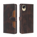 Custodia per telefono in pelle con fibbia magnetica Skin Feel, For Motorola Moto E13 4G, For OPPO A17k, For OPPO Reno8 T 4G, For Xiaomi Poco X5 Pro / Redmi Note 12 Pro Speed, For Honor X9a 5G