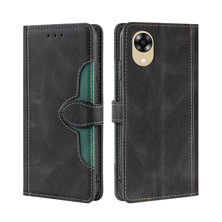 Custodia per telefono in pelle con fibbia magnetica Skin Feel, For Motorola Moto E13 4G, For OPPO A17k, For OPPO Reno8 T 4G, For Xiaomi Poco X5 Pro / Redmi Note 12 Pro Speed, For Honor X9a 5G