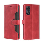 Custodia per telefono in pelle con fibbia magnetica Skin Feel, For Motorola Moto E13 4G, For OPPO A17k, For OPPO Reno8 T 4G, For Xiaomi Poco X5 Pro / Redmi Note 12 Pro Speed, For Honor X9a 5G
