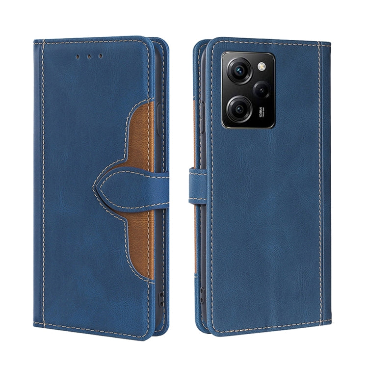 Custodia per telefono in pelle con fibbia magnetica Skin Feel, For Motorola Moto E13 4G, For OPPO A17k, For OPPO Reno8 T 4G, For Xiaomi Poco X5 Pro / Redmi Note 12 Pro Speed, For Honor X9a 5G