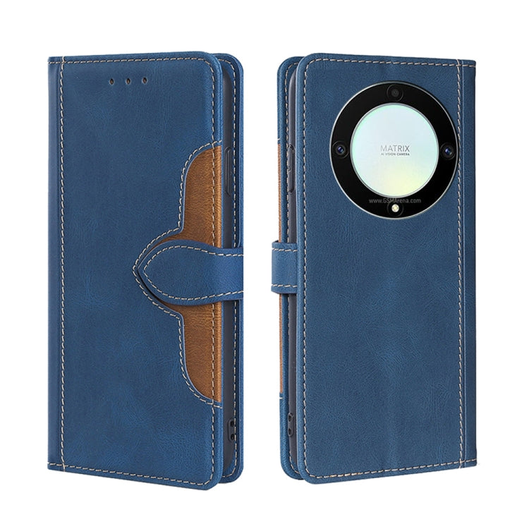 Custodia per telefono in pelle con fibbia magnetica Skin Feel, For Motorola Moto E13 4G, For OPPO A17k, For OPPO Reno8 T 4G, For Xiaomi Poco X5 Pro / Redmi Note 12 Pro Speed, For Honor X9a 5G