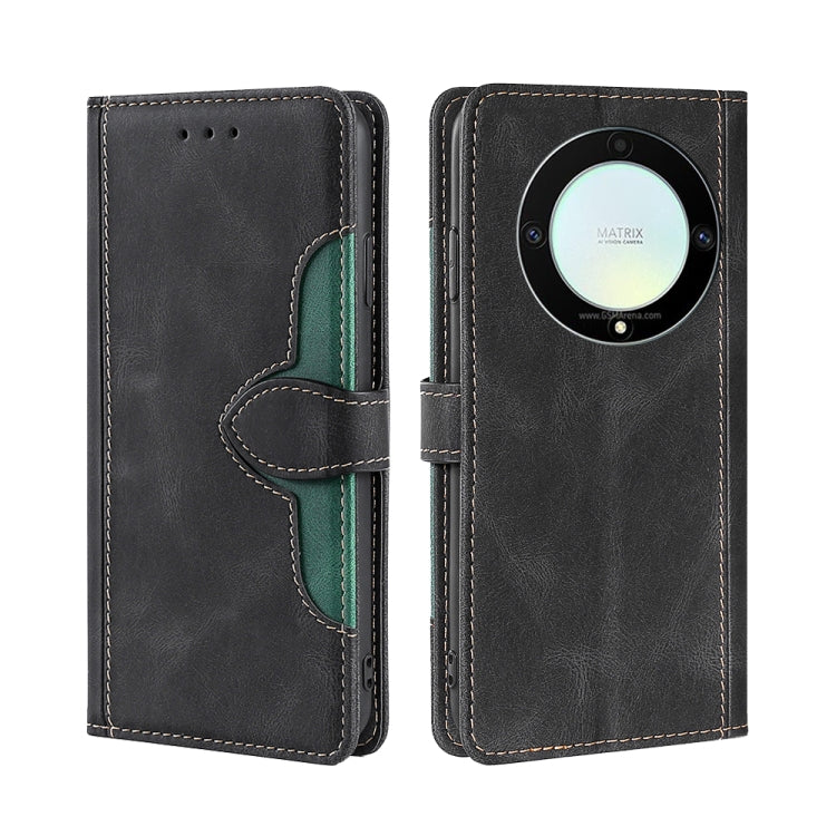 Custodia per telefono in pelle con fibbia magnetica Skin Feel, For Motorola Moto E13 4G, For OPPO A17k, For OPPO Reno8 T 4G, For Xiaomi Poco X5 Pro / Redmi Note 12 Pro Speed, For Honor X9a 5G
