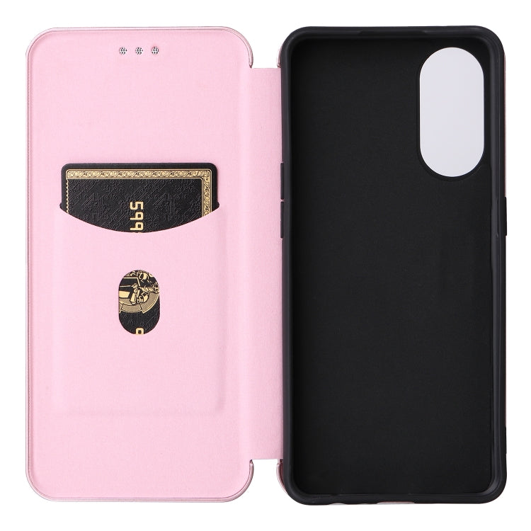 Custodia per telefono in pelle con vibrazione in fibra di carbonio, For OPPO Reno8 T 4G, For Motorola Moto E13 4G, For Motorola Moto G73 5G, For Xiaomi Redmi 12C