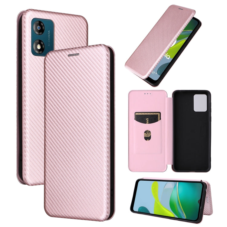 Custodia per telefono in pelle con vibrazione in fibra di carbonio, For OPPO Reno8 T 4G, For Motorola Moto E13 4G, For Motorola Moto G73 5G, For Xiaomi Redmi 12C