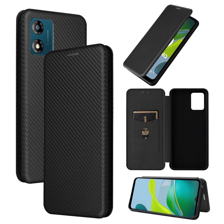 Custodia per telefono in pelle con vibrazione in fibra di carbonio, For OPPO Reno8 T 4G, For Motorola Moto E13 4G, For Motorola Moto G73 5G, For Xiaomi Redmi 12C