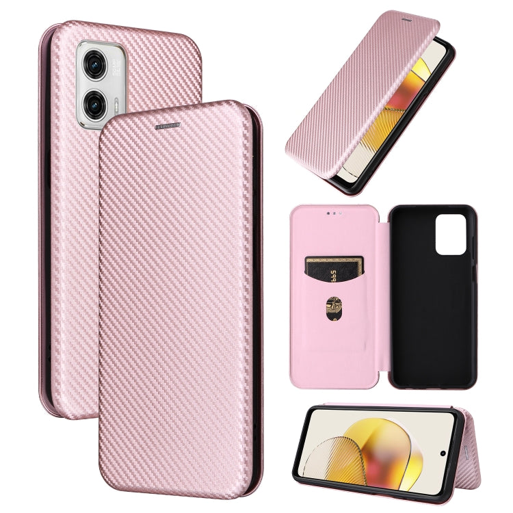 Custodia per telefono in pelle con vibrazione in fibra di carbonio, For OPPO Reno8 T 4G, For Motorola Moto E13 4G, For Motorola Moto G73 5G, For Xiaomi Redmi 12C