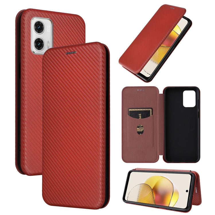 Custodia per telefono in pelle con vibrazione in fibra di carbonio, For OPPO Reno8 T 4G, For Motorola Moto E13 4G, For Motorola Moto G73 5G, For Xiaomi Redmi 12C
