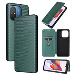 Custodia per telefono in pelle con vibrazione in fibra di carbonio, For OPPO Reno8 T 4G, For Motorola Moto E13 4G, For Motorola Moto G73 5G, For Xiaomi Redmi 12C