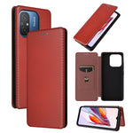 Custodia per telefono in pelle con vibrazione in fibra di carbonio, For OPPO Reno8 T 4G, For Motorola Moto E13 4G, For Motorola Moto G73 5G, For Xiaomi Redmi 12C