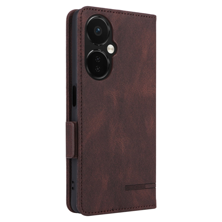Custodia per telefono in pelle con chiusura magnetica, For OnePlus Nord CE 3 5G
