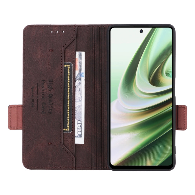 Custodia per telefono in pelle con chiusura magnetica, For OnePlus Nord CE 3 5G