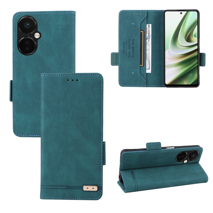 Custodia per telefono in pelle con chiusura magnetica, For OnePlus Nord CE 3 5G