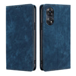 Custodia per telefono in pelle magnetica con spazzola antifurto RFID, For Motorola Moto E13 4G, For OPPO A17k, For OPPO Reno8 T 4G, For Xiaomi Poco X5 Pro / Redmi Note 12 Pro Speed