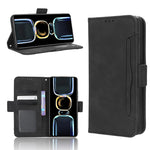Custodia per telefono in pelle con slot per schede di consistenza al polpaccio, For Xiaomi Redmi 12C / 11A, For Xiaomi Redmi K60 5G / K60 Pro, For Xiaomi Redmi K60E 5G, For Xiaomi Redmi Note 12 Pro 5G Speed