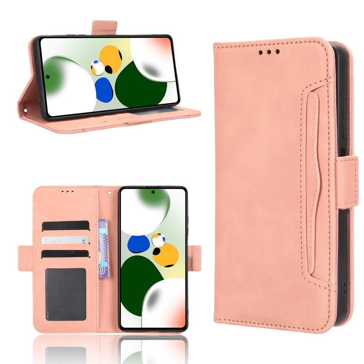 Custodia per telefono in pelle con slot per schede di consistenza al polpaccio, For Xiaomi Redmi 12C / 11A, For Xiaomi Redmi K60 5G / K60 Pro, For Xiaomi Redmi K60E 5G, For Xiaomi Redmi Note 12 Pro 5G Speed