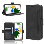 Custodia per telefono in pelle con slot per schede di consistenza al polpaccio, For Xiaomi Redmi 12C / 11A, For Xiaomi Redmi K60 5G / K60 Pro, For Xiaomi Redmi K60E 5G, For Xiaomi Redmi Note 12 Pro 5G Speed