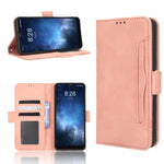 Custodia per telefono in pelle con slot per schede di consistenza al polpaccio, For Sharp Rouvo V, For Xiaomi Poco X5 5G / Redmi Note 12 5G, For OnePlus 11 5G, For ZTE Libero 5G III