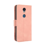 Custodia per telefono in pelle con slot per schede di consistenza al polpaccio, For Sharp Rouvo V, For Xiaomi Poco X5 5G / Redmi Note 12 5G, For OnePlus 11 5G, For ZTE Libero 5G III