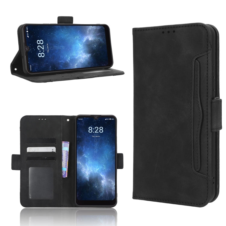 Custodia per telefono in pelle con slot per schede di consistenza al polpaccio, For Sharp Rouvo V, For Xiaomi Poco X5 5G / Redmi Note 12 5G, For OnePlus 11 5G, For ZTE Libero 5G III