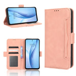 Custodia per telefono in pelle con slot per schede di consistenza al polpaccio, For Sharp Rouvo V, For Xiaomi Poco X5 5G / Redmi Note 12 5G, For OnePlus 11 5G, For ZTE Libero 5G III