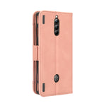 Custodia per telefono in pelle con slot per schede di consistenza al polpaccio, For ZTE nubia Red Magic 8 Pro / 8 Pro+, For ZTE nubia Z50