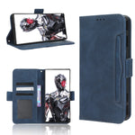 Custodia per telefono in pelle con slot per schede di consistenza al polpaccio, For ZTE nubia Red Magic 8 Pro / 8 Pro+, For ZTE nubia Z50