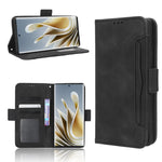 Custodia per telefono in pelle con slot per schede di consistenza al polpaccio, For ZTE nubia Red Magic 8 Pro / 8 Pro+, For ZTE nubia Z50