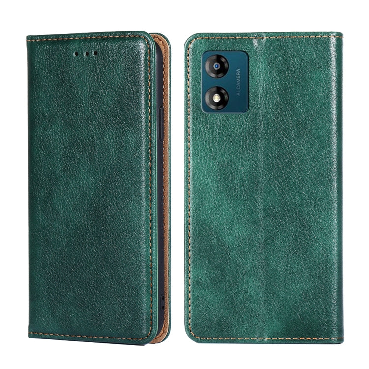 Custodia per telefono in pelle magnetica tinta unita a olio lucido, For Motorola Moto E13 4G, For OPPO A17k, For OPPO Reno8 T 4G, For Xiaomi Poco X5 Pro / Redmi Note 12 Pro Speed