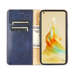 Custodia per telefono in pelle magnetica tinta unita a olio lucido, For Motorola Moto E13 4G, For OPPO A17k, For OPPO Reno8 T 4G, For Xiaomi Poco X5 Pro / Redmi Note 12 Pro Speed