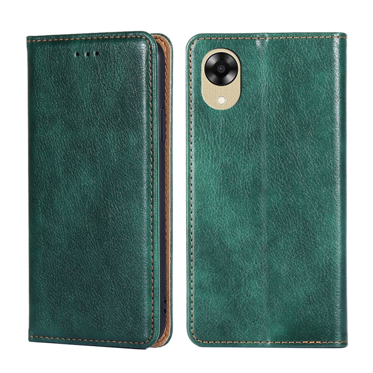 Custodia per telefono in pelle magnetica tinta unita a olio lucido, For Motorola Moto E13 4G, For OPPO A17k, For OPPO Reno8 T 4G, For Xiaomi Poco X5 Pro / Redmi Note 12 Pro Speed