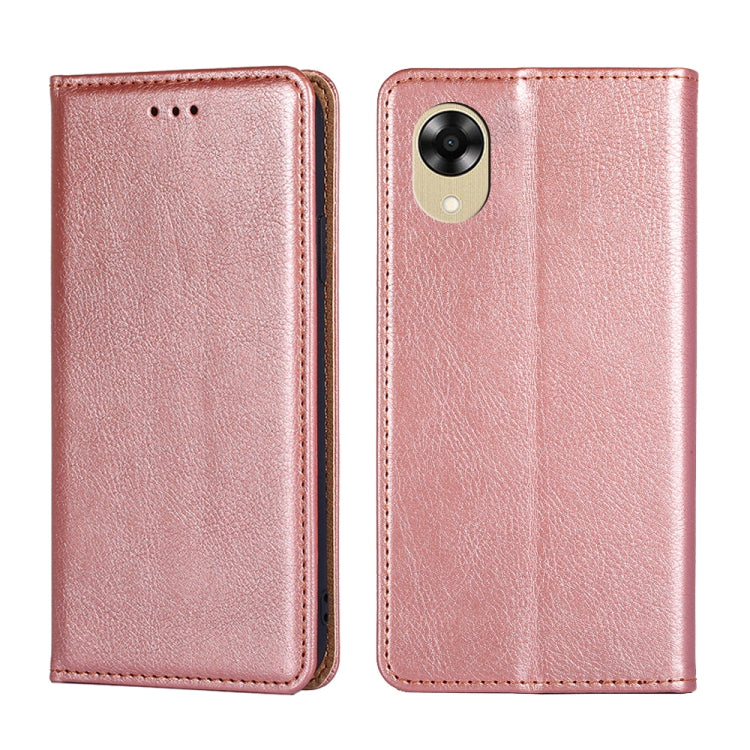 Custodia per telefono in pelle magnetica tinta unita a olio lucido, For Motorola Moto E13 4G, For OPPO A17k, For OPPO Reno8 T 4G, For Xiaomi Poco X5 Pro / Redmi Note 12 Pro Speed
