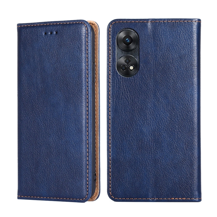 Custodia per telefono in pelle magnetica tinta unita a olio lucido, For Motorola Moto E13 4G, For OPPO A17k, For OPPO Reno8 T 4G, For Xiaomi Poco X5 Pro / Redmi Note 12 Pro Speed