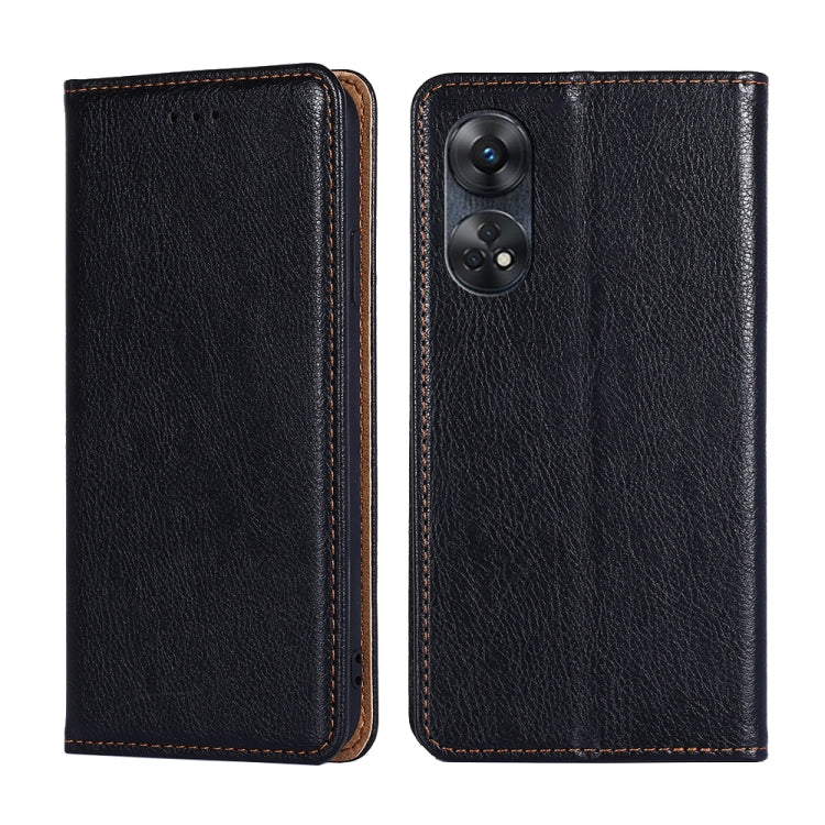 Custodia per telefono in pelle magnetica tinta unita a olio lucido, For Motorola Moto E13 4G, For OPPO A17k, For OPPO Reno8 T 4G, For Xiaomi Poco X5 Pro / Redmi Note 12 Pro Speed