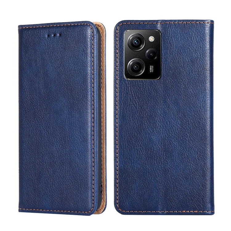 Custodia per telefono in pelle magnetica tinta unita a olio lucido, For Motorola Moto E13 4G, For OPPO A17k, For OPPO Reno8 T 4G, For Xiaomi Poco X5 Pro / Redmi Note 12 Pro Speed