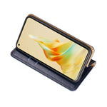 Custodia per telefono in pelle magnetica tinta unita a olio lucido, For Honor X9a 5G