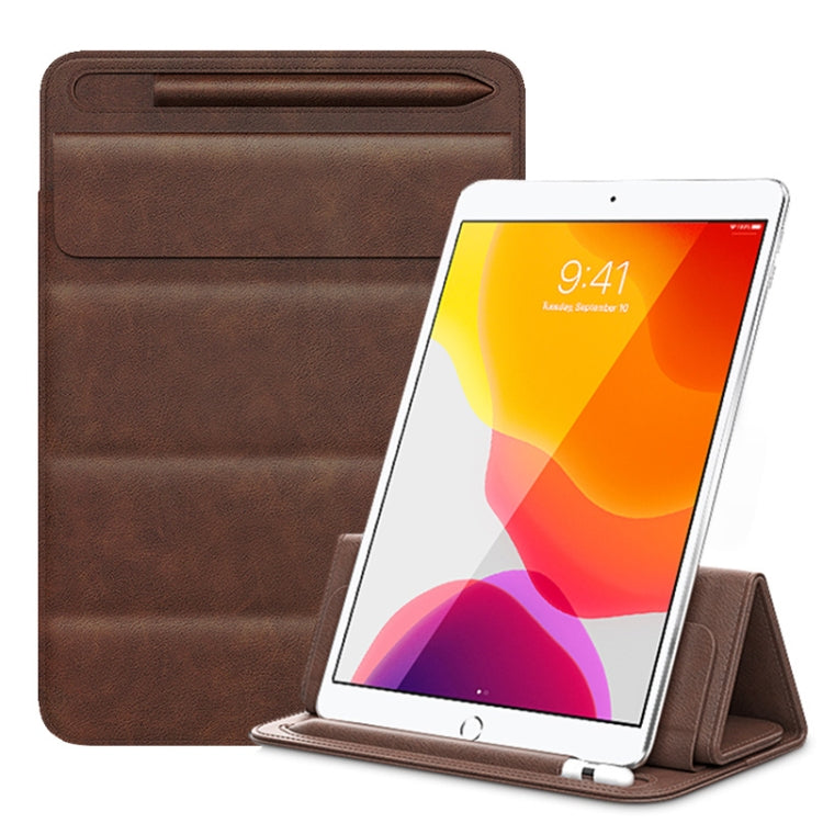 Borsa fodera per custodia magnetica per tablet con supporto a 3 pieghe, For iPad 9.7 / 10.2 / 10.5 / 10.9 / 11 inch