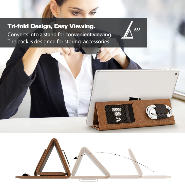 Borsa fodera per custodia magnetica per tablet con supporto a 3 pieghe, For iPad 9.7 / 10.2 / 10.5 / 10.9 / 11 inch