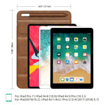 Borsa fodera per custodia magnetica per tablet con supporto a 3 pieghe, For iPad 9.7 / 10.2 / 10.5 / 10.9 / 11 inch