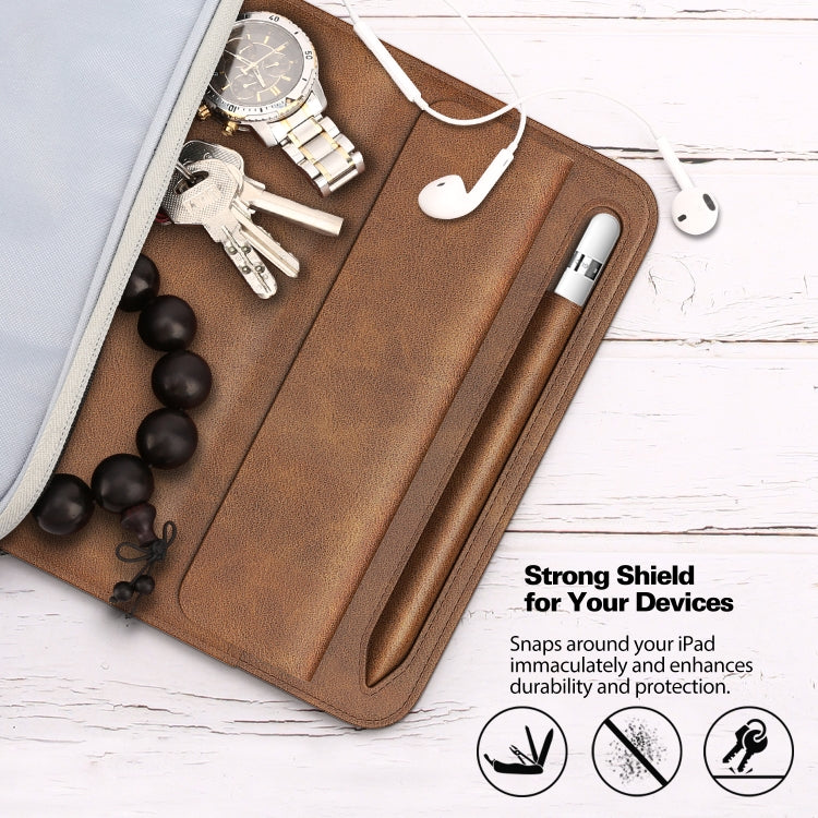 Borsa fodera per custodia magnetica per tablet con supporto a 3 pieghe, For iPad 9.7 / 10.2 / 10.5 / 10.9 / 11 inch