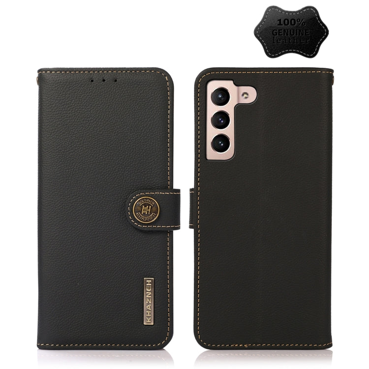 Custodia per telefono RFID KHAZNEH Custer in vera pelle, For Samsung Galaxy A24 4G, For Samsung Galaxy A34 5G