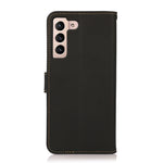 Custodia per telefono RFID KHAZNEH Custer in vera pelle, For Samsung Galaxy A24 4G, For Samsung Galaxy A34 5G