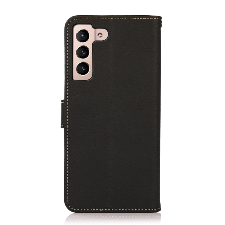 Custodia per telefono RFID KHAZNEH Custer in vera pelle, For Samsung Galaxy A24 4G, For Samsung Galaxy A34 5G